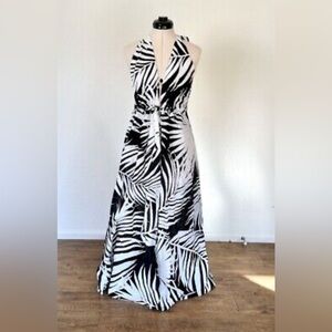 Milly Dominique Oversized Palm Print Cover-up